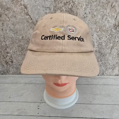 Estle Chevrolet Cadillac Ohio USA Certified Service Adjustable Cotton Hat