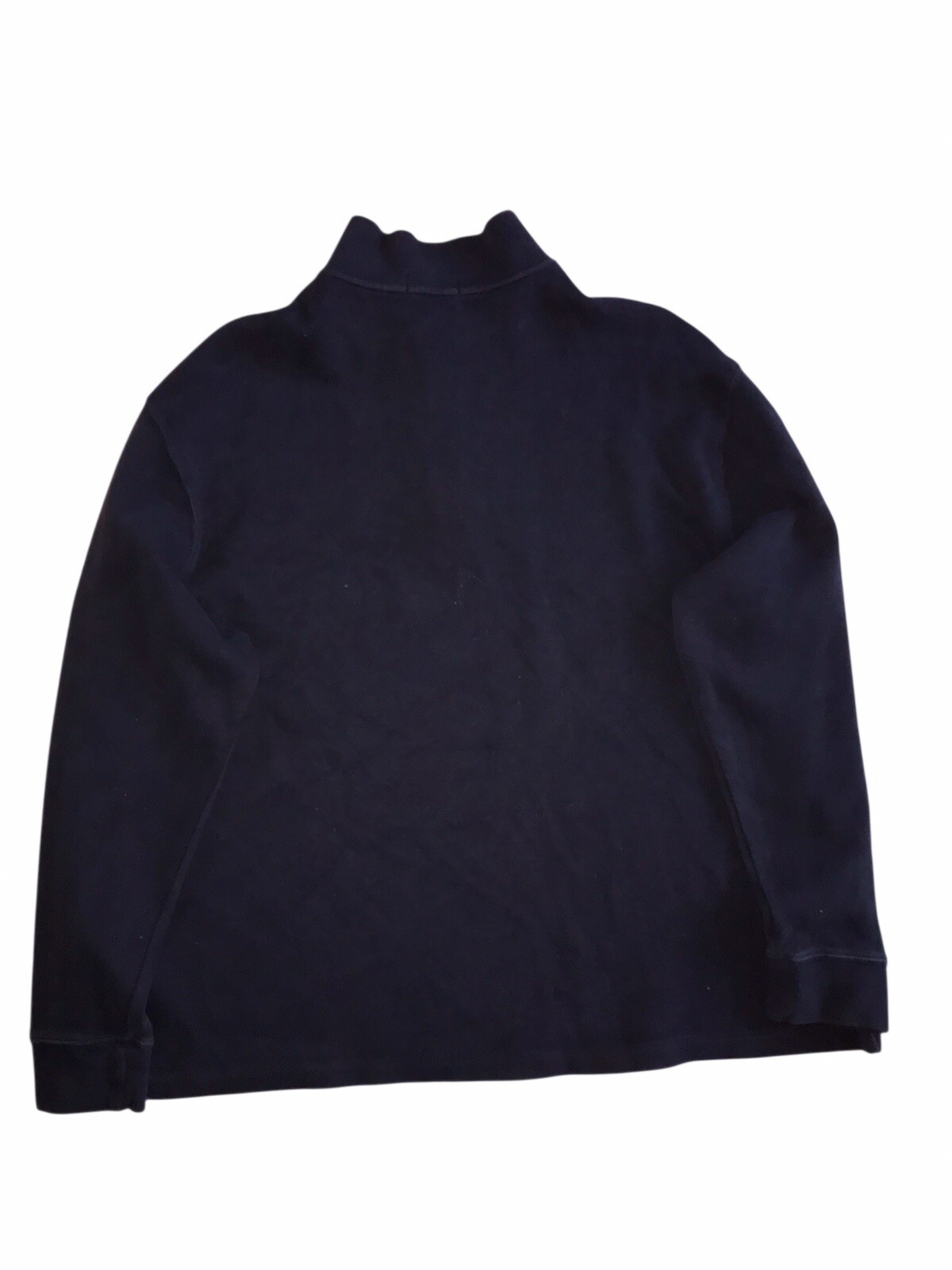 Ralph Lauren Maglione Uomo 2XB 1 4 Zip Pullover Blu Navy Felpa Piccolo Pony C3
