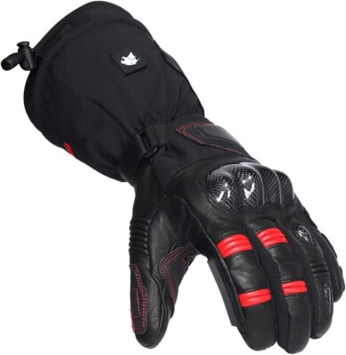 Snow Deer Electric Heated Gloves for Men Women Waterproof