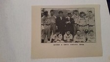 Rogers & Smith Company & Retail Carson Pirie Scott Co. 1911 Baseball Team Pic