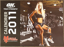 Calendrier Calendar Muscle & Fitness Bodybuilding 2011 Collector