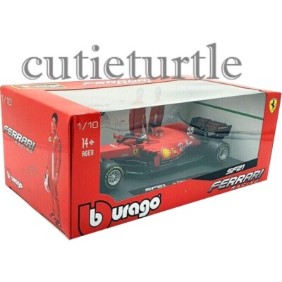 Bburago F 1 Scuderia Ferrari Racing 2021 SF21 1:18 #55 Charles Sainz 18-16809 SA