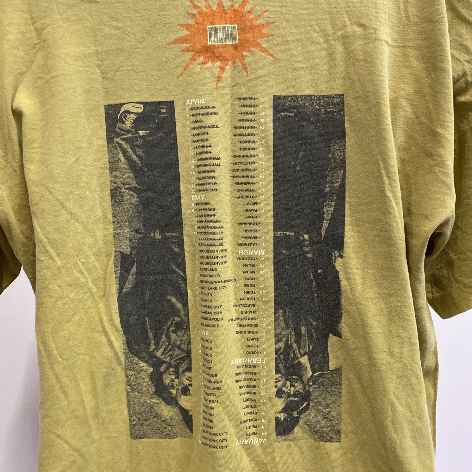 1995 REM World Tour Vintage Band Tee Shirt 90s 1990s … Gem