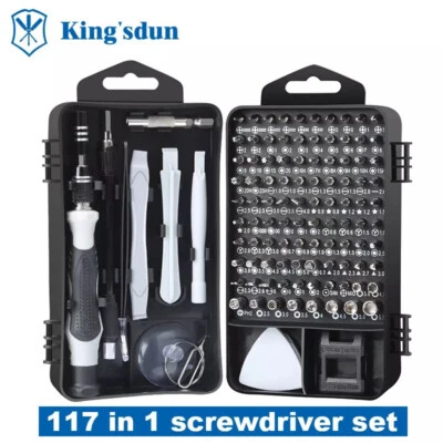 KINGSDUN 117 Repair Tool Kit Screwdriver for Nintendo NES SNES N64 Sega Game Boy Consoles