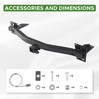 #ad 2#x27;#x27; Class 3 Trailer Tow Hitch Fits 18 23 Chevy Traverse 18 23 24 Buick Enclave $138.19