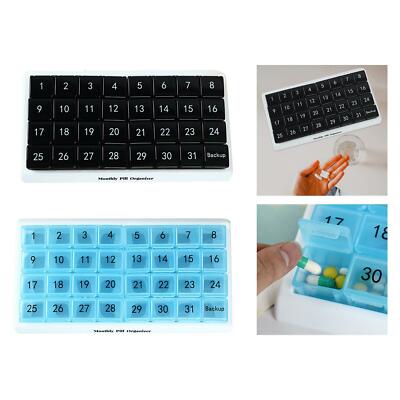 Portapillole Compatto Con 3 Scomparti - Grigio, Per Farmaci E Vitamine, Portatile - Foto 2