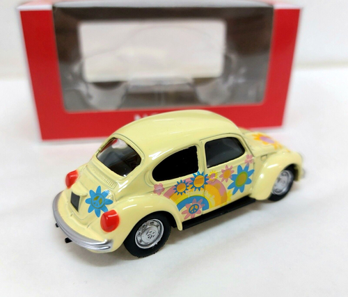 Volkswagen Beetle 1303 1973 "Peace and Love" 1/64 3 Inches Norev Neuf Boite - Imagen 2 de 3