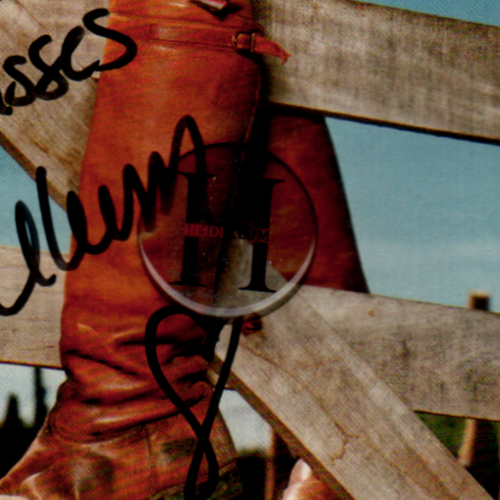 Heidi Klum Magazine Photo Signed Autograph Victoria's Secret Angel