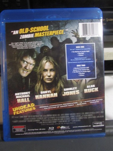 Zombie Night Blu-ray/DVD Pack 2013 Anthony Michael Hall Daryl Hannah Unrated WOW - Picture 2 of 6