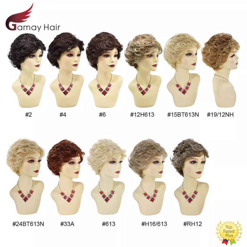 Short Wavy Autumn Girl Hair (Brown & Blonde)'s Code & Price