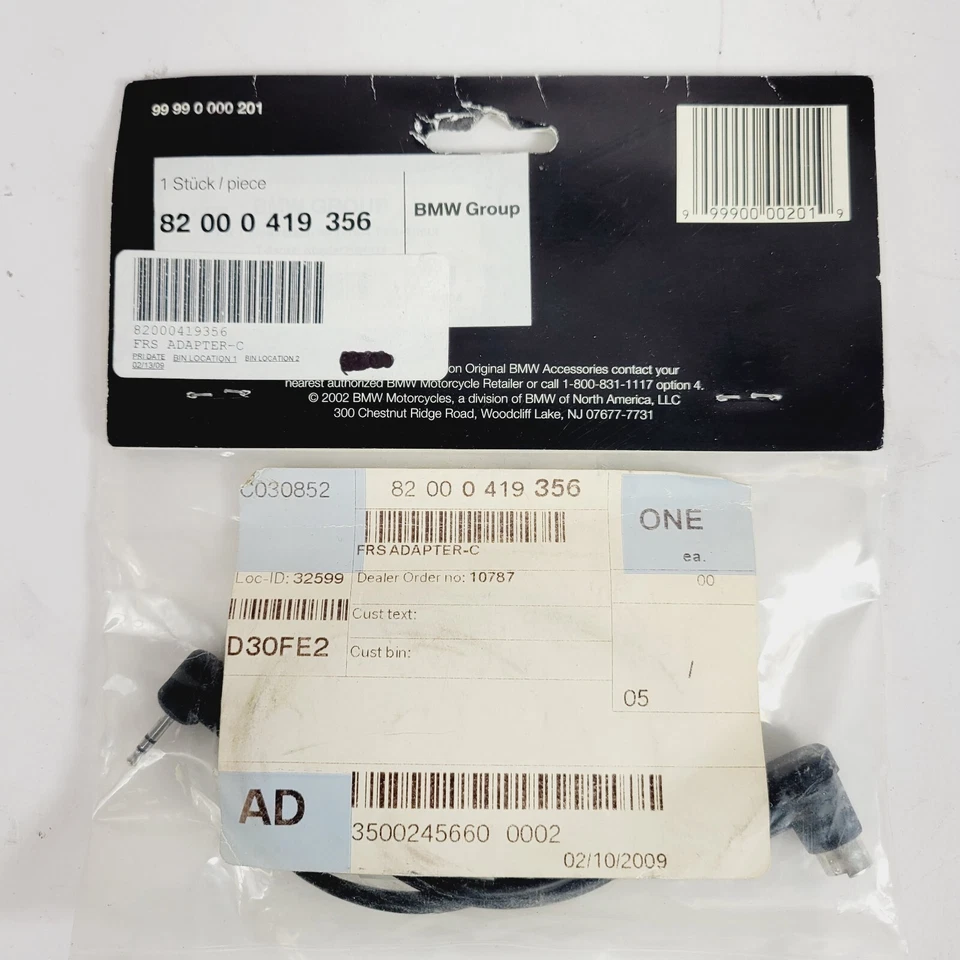 BMW Motorcycle FRS Cable Adapter C 82000419356 - Image 4 of 4