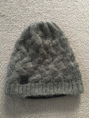 Orig. Roxy Beanie Hut Mütze Strick Fleece wie neu, ungetragen