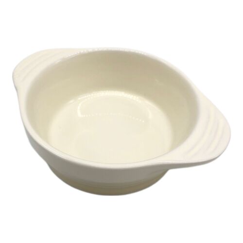 Le Creuset Baby Tableware 7Piece Set Coastal Cream Plate Mug Bowl Spoon Stonewar - Picture 7 of 11