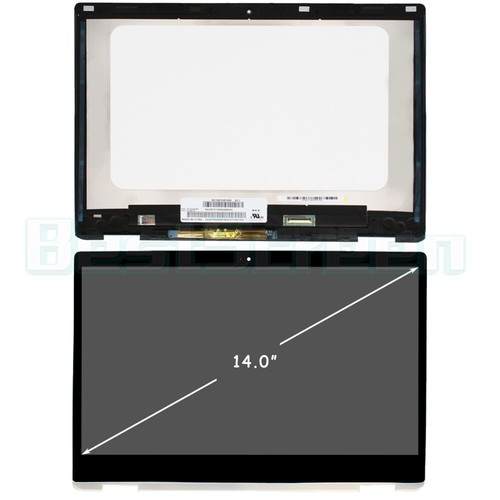 Fqparts Replacement Computer Portatile Schermo A Cristalli Liquidi Cerniere ASSE Per For HP Chromebook X360 14 G1 Elite C1030 Chromebook Argento - Foto 10