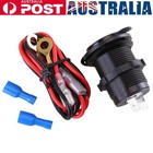 12V Car Cigarette Lighter Socket Waterproof USB Charger Power Adapter Outlet