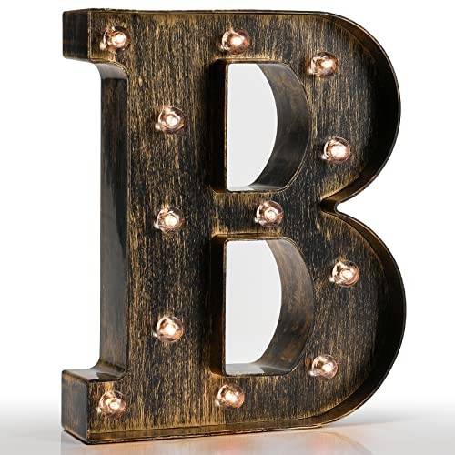 Vintage Light Up Marquee Letters with Lights – Illuminated