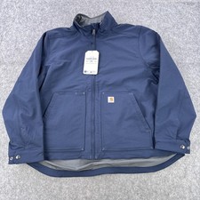 Carhartt Super Dux Jacket Womens 2XL Navy Softshell Rain Defender Relaxed Fit