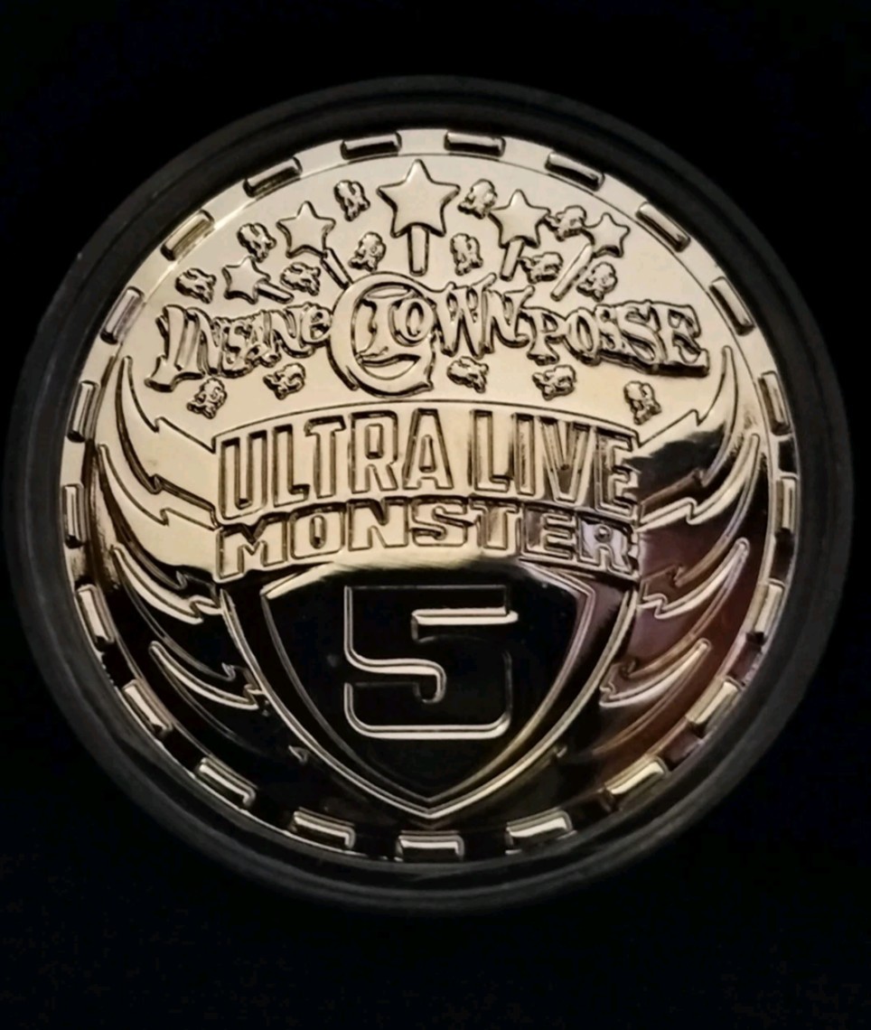 Ultra Live Monster 5 Coin Icp Insane Clown Posse Juggalo gotj | eBay