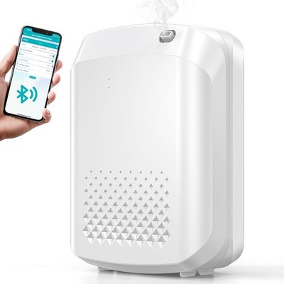 3000 Sq.Ft Waterless Essential Oil Diffuser Bluetooth Scent Machine 400ml Wall