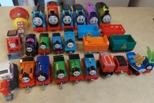 Mixed Lot of 25 Thomas The Train Friends Railway Engines Cars Figures