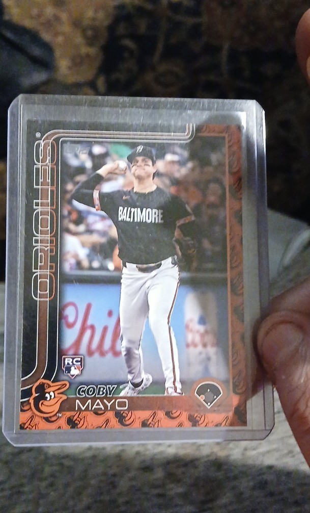 2025 Topps Series 1 - Coby Mayo #20 Team Color (RC)