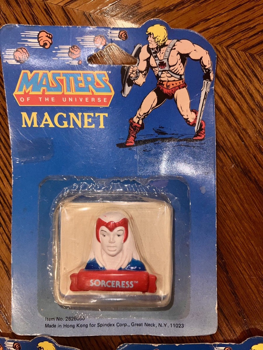 Masters of the Universe He-Man Magnets Lot Vintage RARE TriKlops