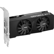 MSI NVIDIA GeForce RTX 3050 6GB GDDR6 Low-Profile OC Graphics Card,Dual Fan