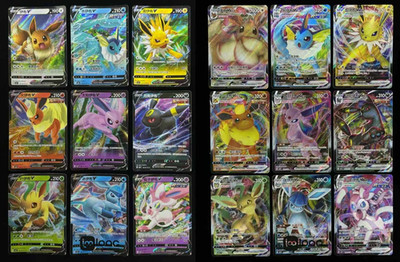 Pokémon TCG S-Chinese CBB2C Gem Pack Vol.2 Eevee V+VMAX Holo NM（18pcs set）