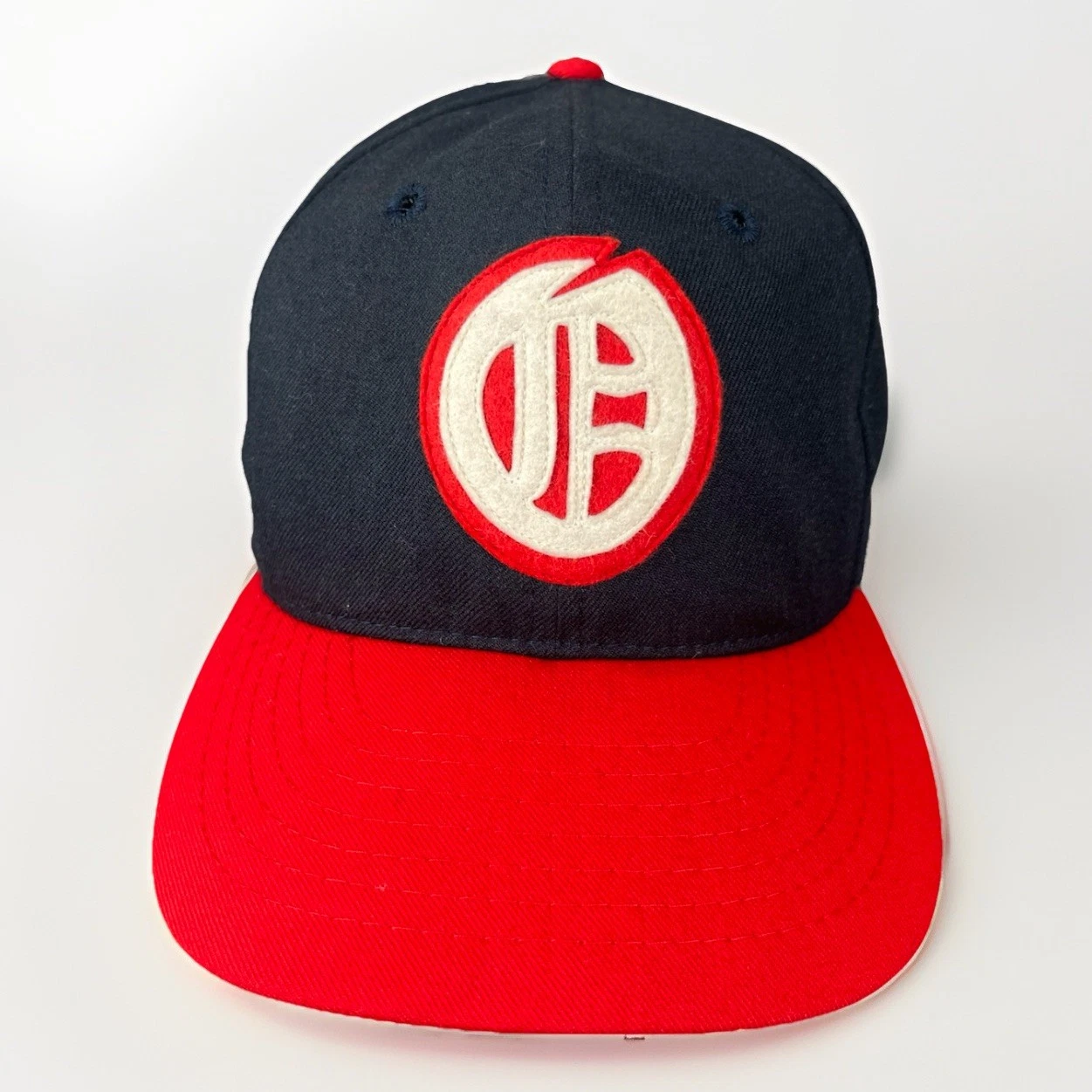 Roman Pro VTG MiLB Oakland Oaks Baseball Hat 1940’s Cap Fitted 7 Brockton MA