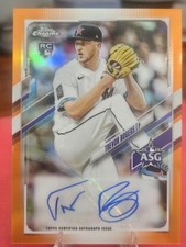 2021 Topps Chrome Update All-Star Game Trevor Rogers #ASGA-TR Auto 5/25 Orioles 