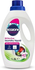Ecozone BIOActive Laundry Cleaner, Effective Laundry Detergent with Stain Remov