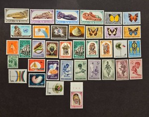 Papua & New Guinea stamp selection, MNH/MLH, lot # 8818