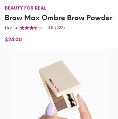 Beauty For Real Brow Max Ombre Brow Powder