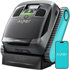 AIPER Scuba X1 Cordless Robotic Pool Cleaner, 6600 GPH Suction up to 2150 sq ft