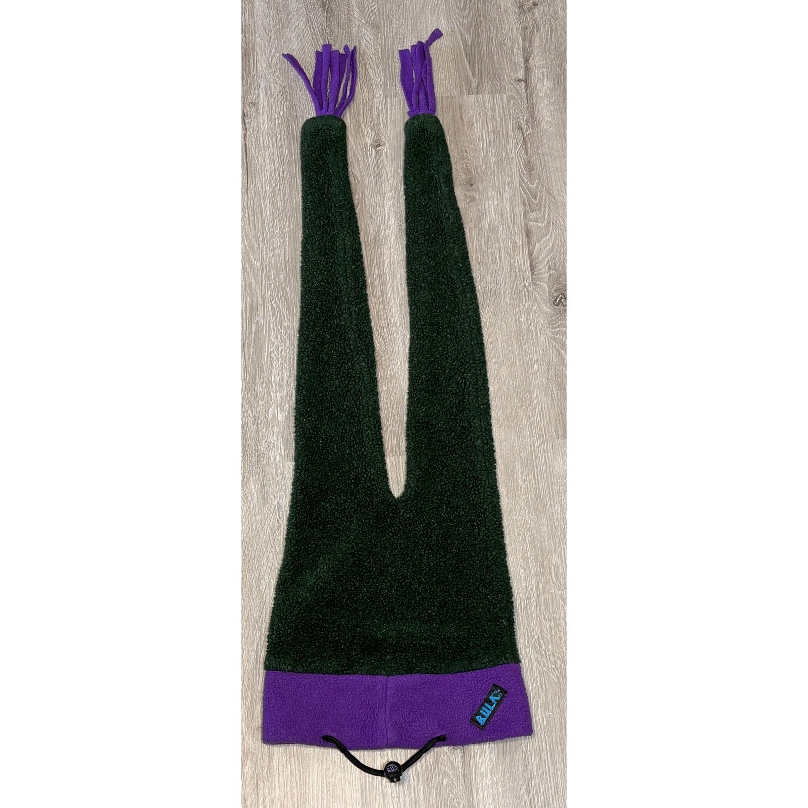 Vintage Bula USA Fleece Jester Hat Green Purple Long Tail Tassel Beanie 90s Ski
Opens in a new windo