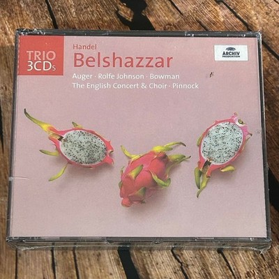 Handel   Belshazzar CD 3-disc 1999 Archiv Produktion Classical Oratorio 3CDs