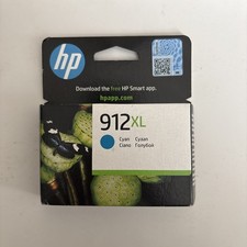 HP 912XL Cyan Ink Cartridge 3YL81AE BGX Genuine Sealed Box