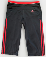 Adidas 3/4 Cropped Climalite Stretch Running Pants / Leggings   Women's S