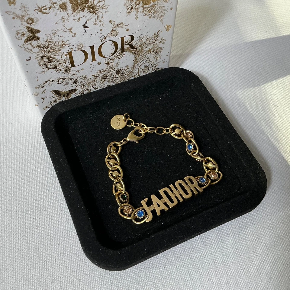 Pulsera de oro y cristal J'ADIOR Dior Foto 3 de 3