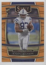 2021 Panini Select Concourse Orange Prizm 32/49 Kylen Granson #94 s3g