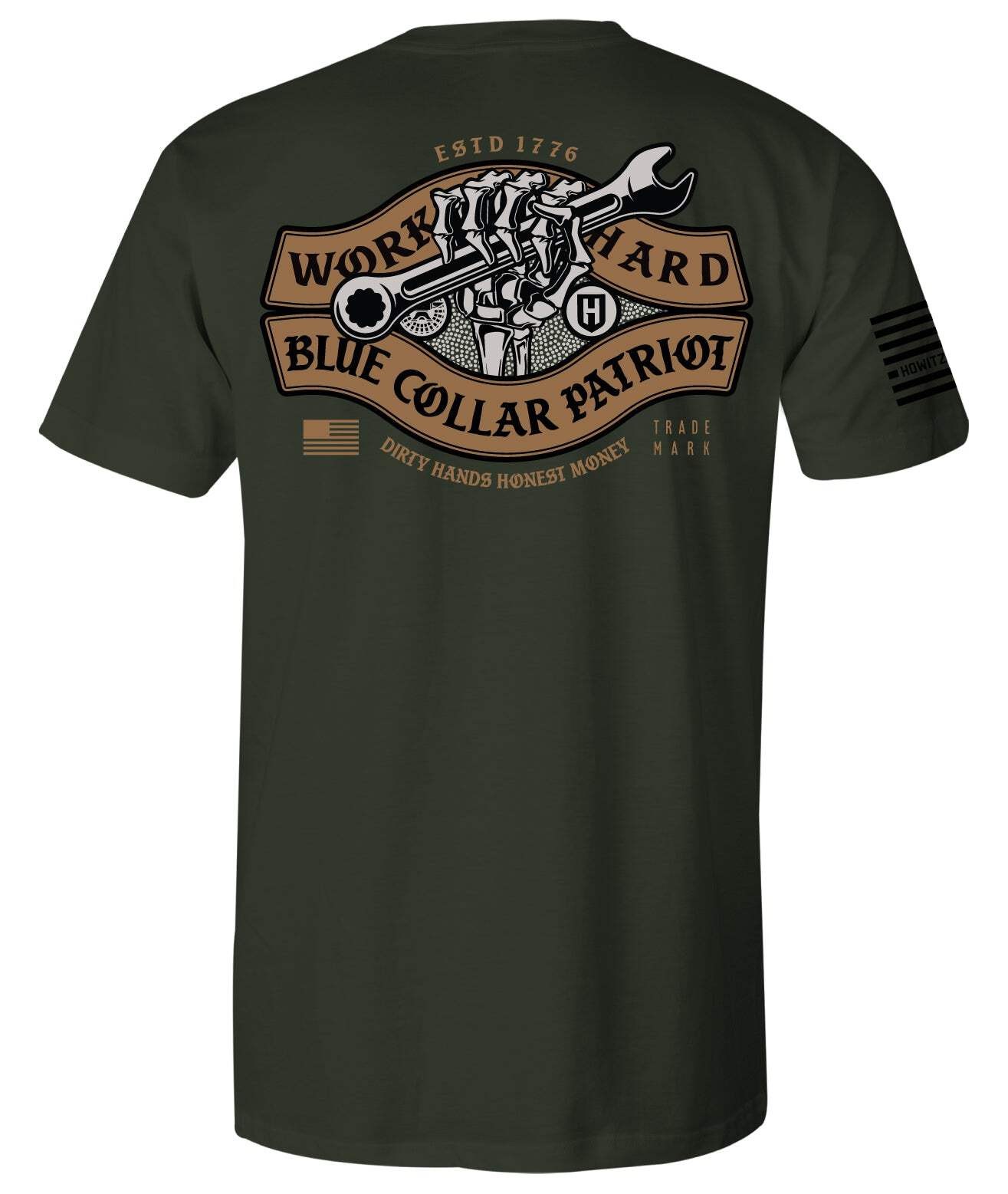 Howitzer Clothing Mens T-shirt Torqued 6390₽