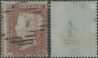 SG17 C1 Small Crown Wmk. Perf.16 Die I Alph.II 1d Plate 181 'HL'. Fine Used.