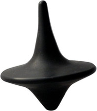 Dark Precision Machined Spinning Top 303 Stainless Steel