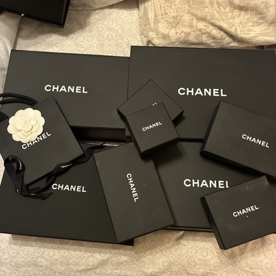Chanel Assortment of Boxes Empty Boxes