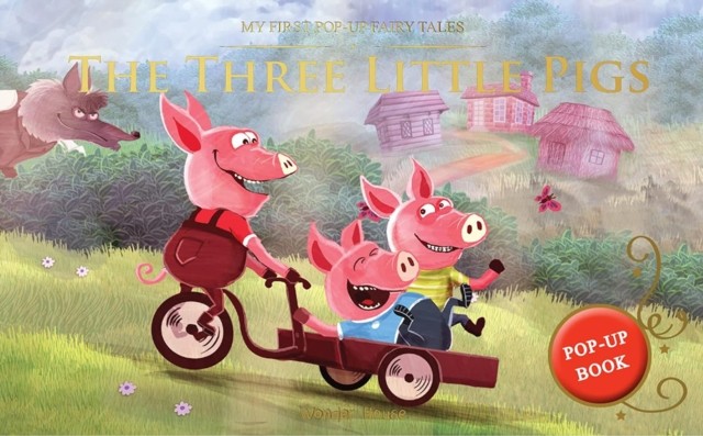 Wonder House Books My First Pop-Up Fairy Tales - Three Little Pigs : Pop Up Books For Children - Image 5