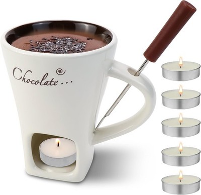 Schokofondue Tasse, 200Ml schokoladenfondue Tasse, Mehrzweck Chocolate Fondue