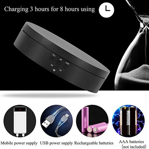 Rotating Display Stand 360° Motorized Turntable For Photography Exhibitions - Picture 16 of 24