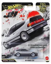 2026 Hot Wheels Car Culture Japan Historics 5 -  88 Honda CRX