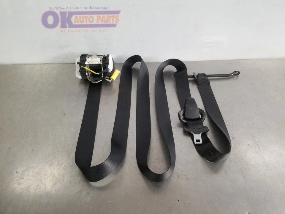 08 2008 BMW 135I FRONT BUCKET SEAT BELT RETRACTOR BLACK RIGHT PASSENGER Foto 3 de 4