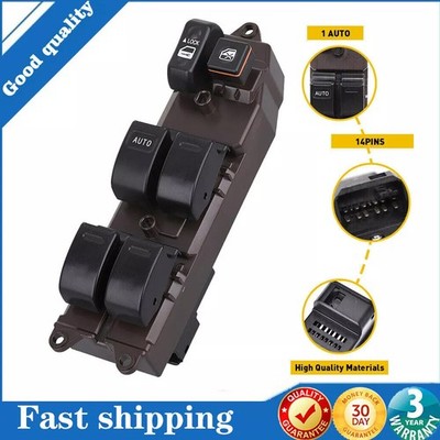 Electric Master Power Window Switch Left Driver Side For Toyota Corolla Matrix